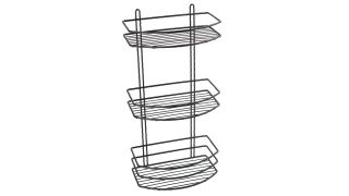 Полка Fixsen овальная трехэтажная черная (FX-720B-3)